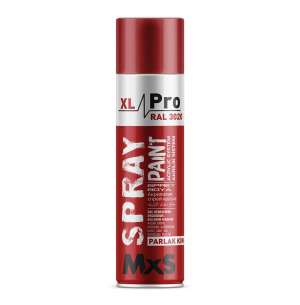 MxS XL Pro Sprey Boya - Parlak Kırmızı - 500 ml