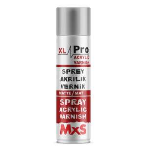 MxS XL Pro Akrilik Vernik Sprey - Mat